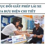 Thủ tục đổi giấy phép lái xe qua bưu điện chi tiết