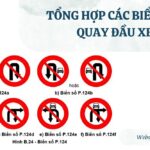 Tổng hợp các biển báo quay đầu xe