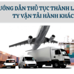 Hướng dẫn thủ tục thành lập công ty vận tải hành khách