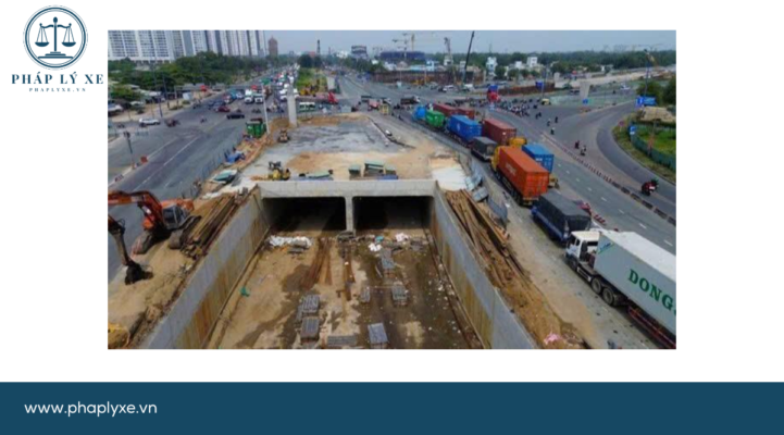 Hầm chui HC1 đã trễ hạn thông xe vào dịp 304, dự kiến sẽ thông xe vào ngày 95 sắp tới. Ảnh: Anh Tú