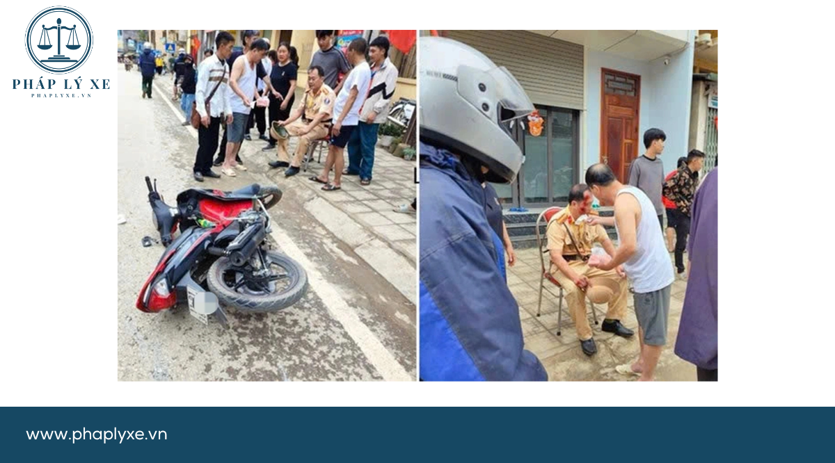 Hiện trường vụ tai nạn