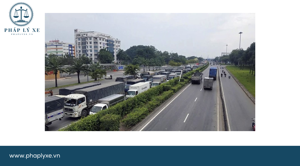 TP.HCM cấm xe tải ở một số tuyến đường trong một tuần