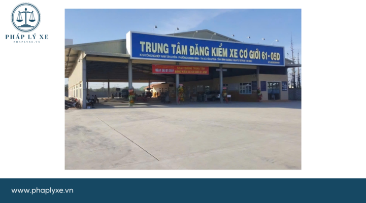 Trung tâm Đăng kiểm 6105D trên địa bàn tỉnh Bình Dương