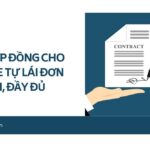 Mẫu hợp đồng cho thuê xe tự lái đơn giản, đầy đủ.jpg